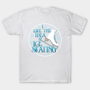 I like the idea of Ice Skating T-Shirt